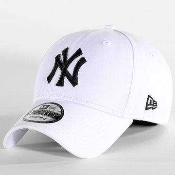 New Era - Cappello da baseball 9Forty League Basic New York Yankees Bianco