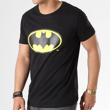 DC Comics - Batman Classic Logo Tee Shirt Nero