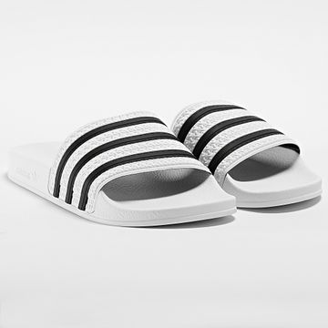 Adidas Originals - Sandali Adilette 280648 Bianco Nessuno Bianco