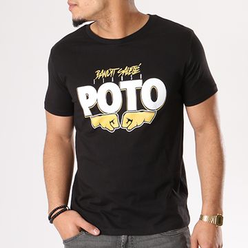 Fianso - Maglietta Poto Fists Nero