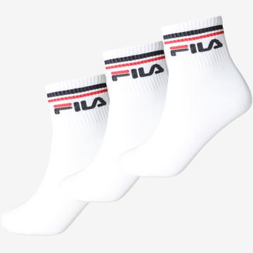 Fila - 3 paia di calzini Calza Quarter F9398 Bianco Navy Red