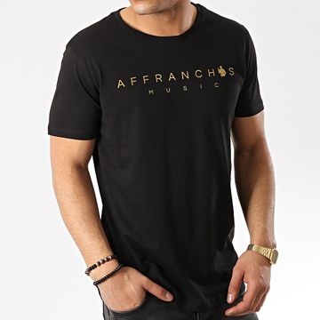 Affranchis Music - Maglietta oro nero