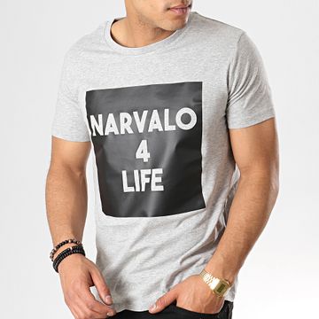 Swift Guad - Maglietta Narvalo 4 Life grigio screziato