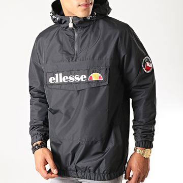 Ellesse - Giacca a vento con zip sul collo 2 Oh SHS06040 Nero