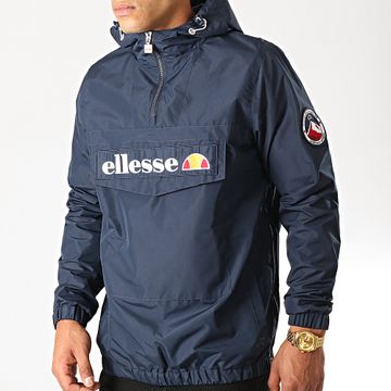 Ellesse - Giacca a vento con zip sul collo 2 Oh SHS06040 Blu navy