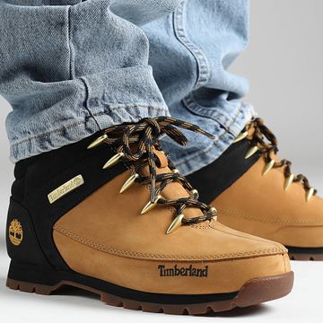 Timberland - Stivali Euro Sprint Mid Hiker A1NHJ Grano Nubuck Nero