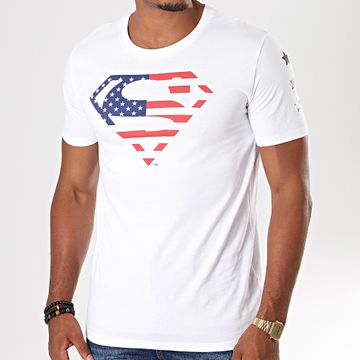 DC Comics - Maglietta USA Bianco