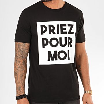 Swift Guad - Maglietta Priez Pour Moi Nero