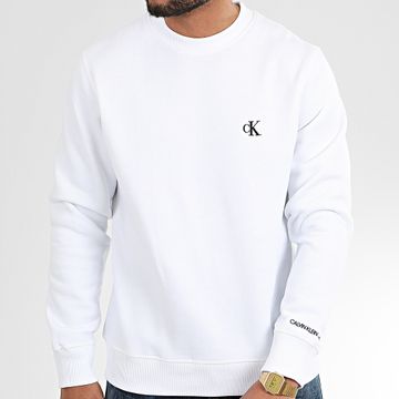 Calvin Klein - CK Essential Felpa girocollo 4536 Bianco