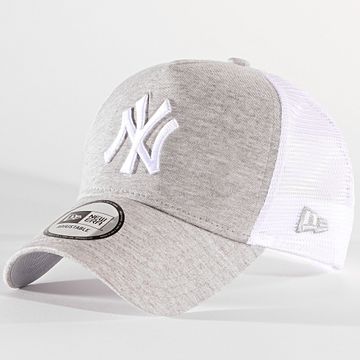 New Era - Essential 1231106 New York Yankees Cappello in maglia Trucker Grigio chiaro