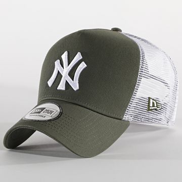 New Era - Cappello Trucker 9Forty Jersey 12523894 New York Yankees Verde Khaki