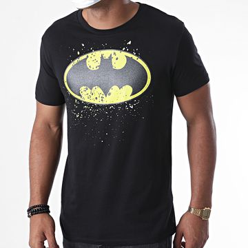 DC Comics - Batman Splatter Tee Shirt Nero