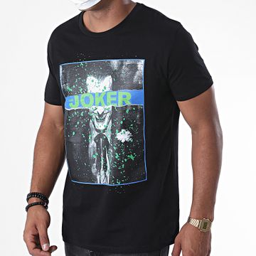 DC Comics - Joker Splatter Tee Shirt Nero