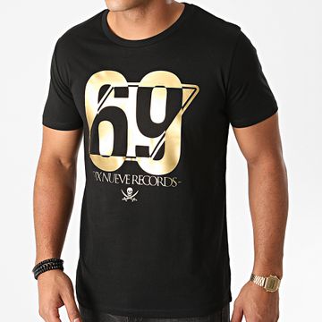 L'Allemand - Maglietta 69 Oro Nero