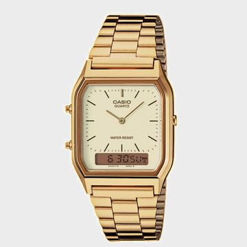 Casio - Orologio d'epoca AQ-230GA-9DMQYES Oro