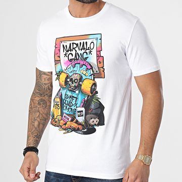 Swift Guad - Narvalo Skate Tee Bianco