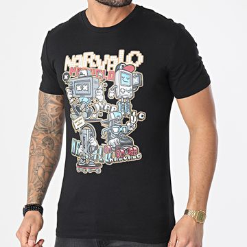 Swift Guad - Narvalo 90s Tee Shirt Nero