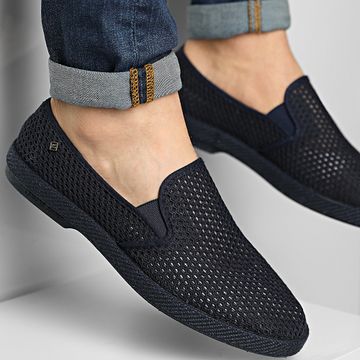 Rivieras - Espadrillas Classic Mesh 3204 blu navy