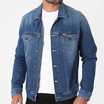 Tommy Jeans - Giacca Jeans Trucker Regular 0244 Denim Blue