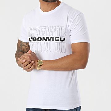 Niaks - Maglietta L'Bonvieu Bianco Nero
