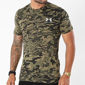 Under Armour - Maglietta mimetica 1357727 Verde Khaki