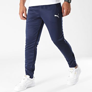 Puma - Pantaloni da allenamento Team Rise Poly 657390 blu navy