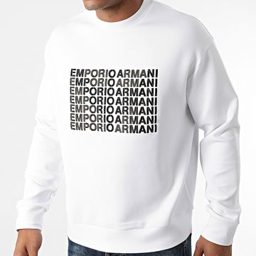 Emporio Armani - Felpa girocollo 6K1M62-1JHSZ Bianco
