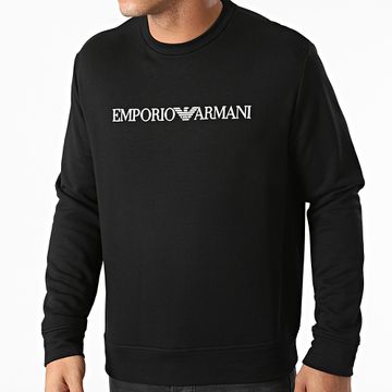 Emporio Armani - Felpa girocollo 8N1MR6-1JRIZ Nero