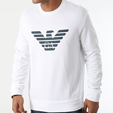 Emporio Armani - Felpa girocollo 8N1MR6-1JRIZ Ecru