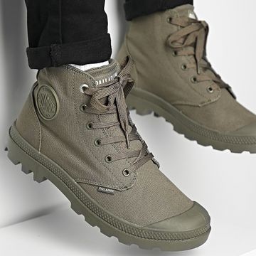 Palladium - Stivali Pampa Hi Mono Chrome 73089 Olive Night