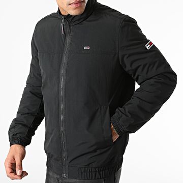 Tommy Jeans - Giacca con zip imbottita Essential 0975 Nero