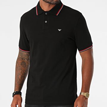 Emporio Armani - Polo manica corta 8N1FB3-1JPTZ Nero