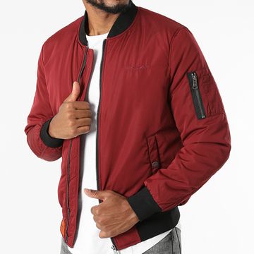 Bombers Original - Giacca bomber Max Bordeaux