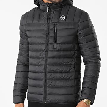 Sergio Tacchini - Giacca con cappuccio Nessen 39658 Nero