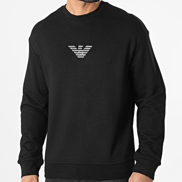 Emporio Armani - Felpa girocollo 3L1MFY-1JRIZ Nero