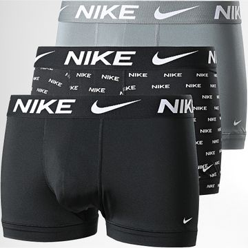 Nike - Set di 3 boxer Dri-FIT Essential Micro KE1156 Nero Grigio