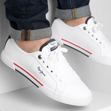 Pepe Jeans - Sneakers Brady Basic PMS30816 Bianco
