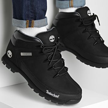 Timberland - Stivali Euro Sprint Mid Hiker 06361R Nero Nubuck