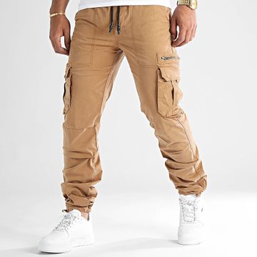 LBO - 0174 Pantaloni cargo color cammello