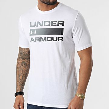 Under Armour - Maglietta UA Team Issue Wordmark 1329582 Bianco