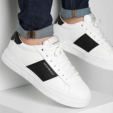 Emporio Armani - Sneakers X4X570 XN010 Bianco Nero Bianco