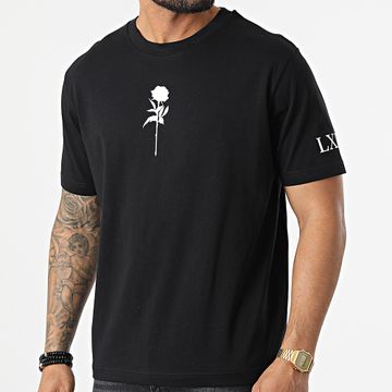 Luxury Lovers - Tee Shirt Oversize Grande Rosa Nero Bianco
