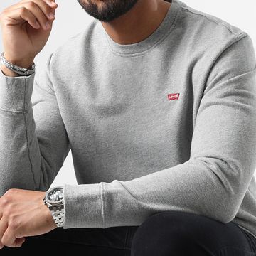 Levi's - Felpa con girocollo 35909 Grigio scuro