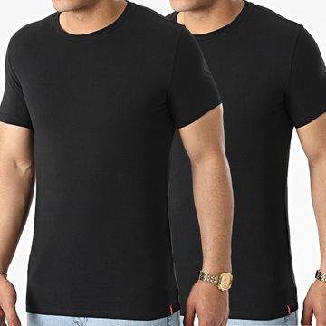 Levi's - Set di 2 camicie girocollo slim 79541 nero