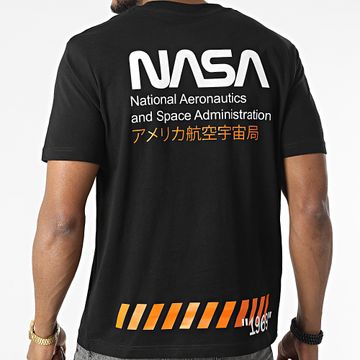 NASA - Maglietta oversize Grande Admin 2 Nero Bianco Arancione