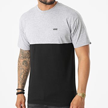 Vans - Maglietta Colorblock A3C7D Grigio Heather Nero