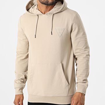 Guess - Felpa con cappuccio M2YQ52-K6ZS1 Beige