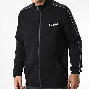 Guess - Giacca con zip e strisce Z2YQ10-KA3P1 Nero