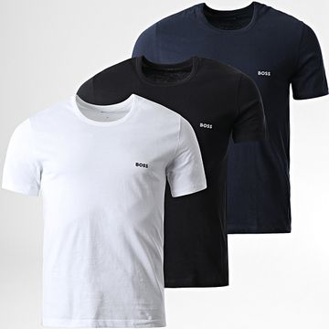 BOSS - Confezione da 3 camicie classiche 50475284 Bianco Nero Blu Navy