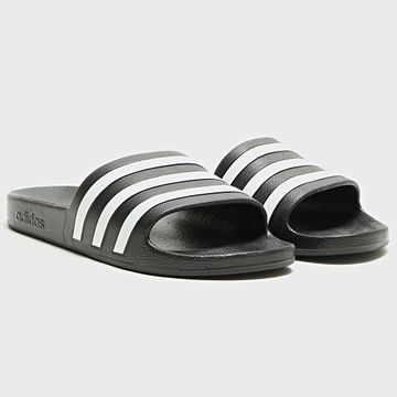 Adidas Sportswear - Sneakers Adilette Aqua F35543 Nero Bianco